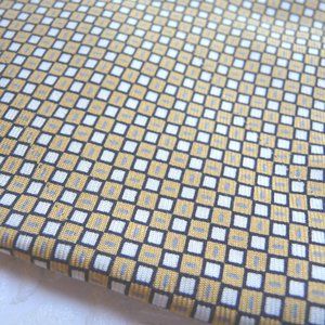 TOMMY HILFIGER Necktie Vintage Tie Mens Accessories Made in USA Silk Tie Yellow